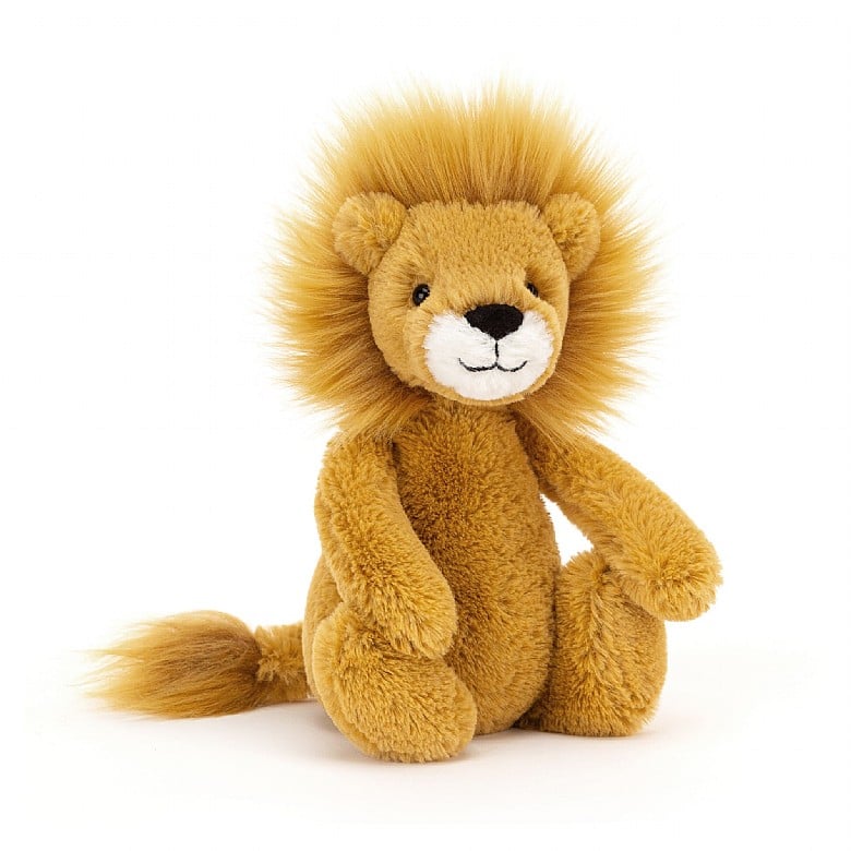 Bashful Lion Small Yellow