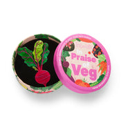 Beet The Odds Brooch