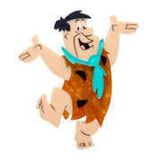 Fred Flintstone Brooch
