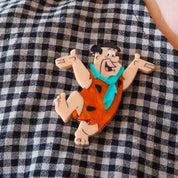 Fred Flintstone Brooch