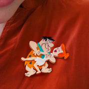 Fred and Wilma Brooch