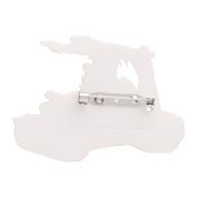 The Flintmobile Brooch