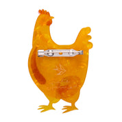 Bessie the Chicken Brooch