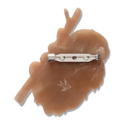 Pygmy Three-Toed Sloth Brooch