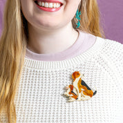 Paw by Paw Brooch Pair