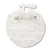 Stitched & Framed Brooch