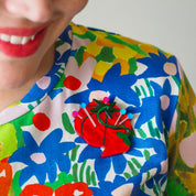 Classic Pin Cushion Brooch
