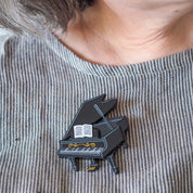 Play It Again Brooch