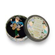 Saucepan Man Brooch