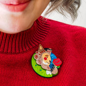 Accursed Gentleman Brooch