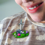 Once and Future Brooch
