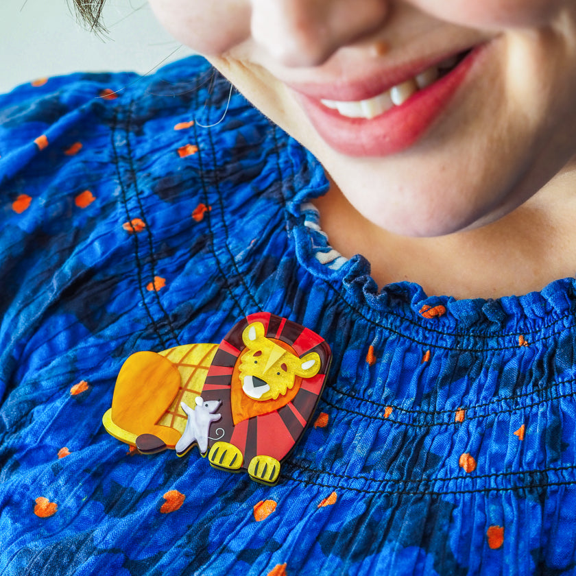 Unlikely Associates Brooch