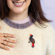 Carnaboo the Cockatoo Brooch