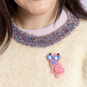 Elissa the Indie Cat Brooch