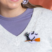 Familiar Flight Brooch