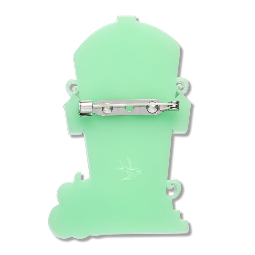 Knock, Knock Brooch