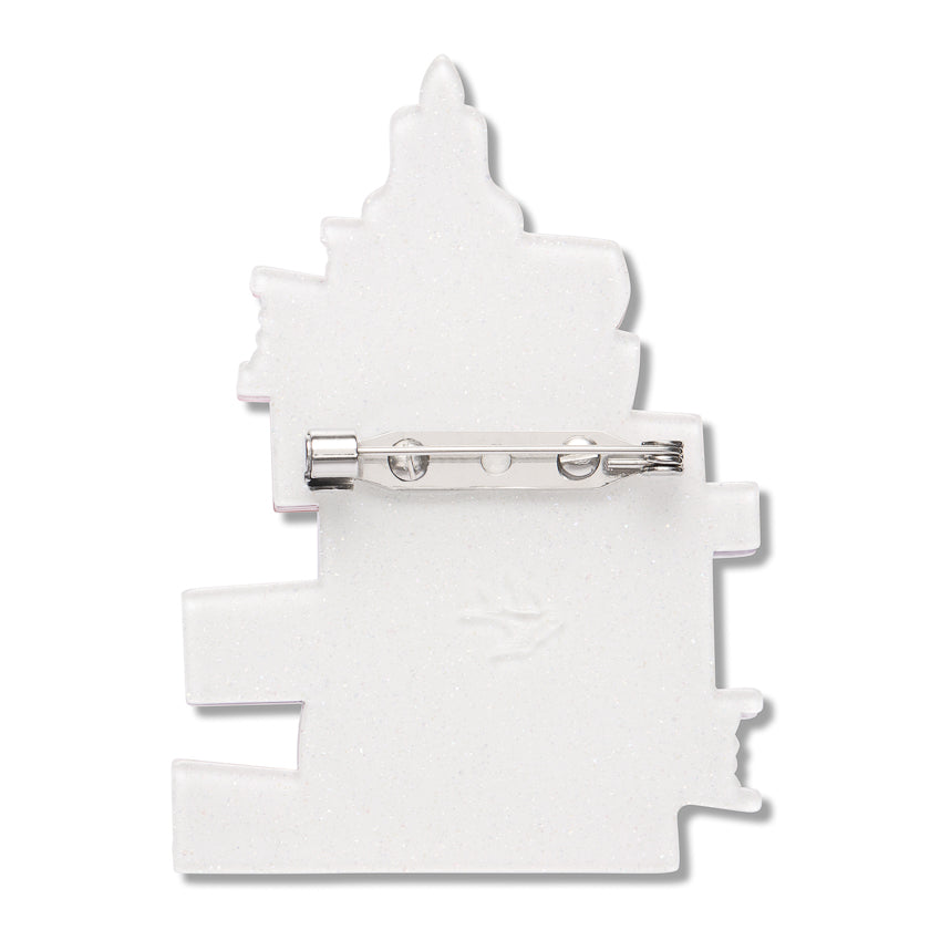 Midnight Library Brooch