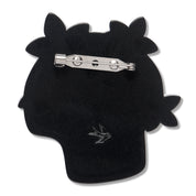 Shade of Night Brooch