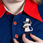 Chez Raton Brooch