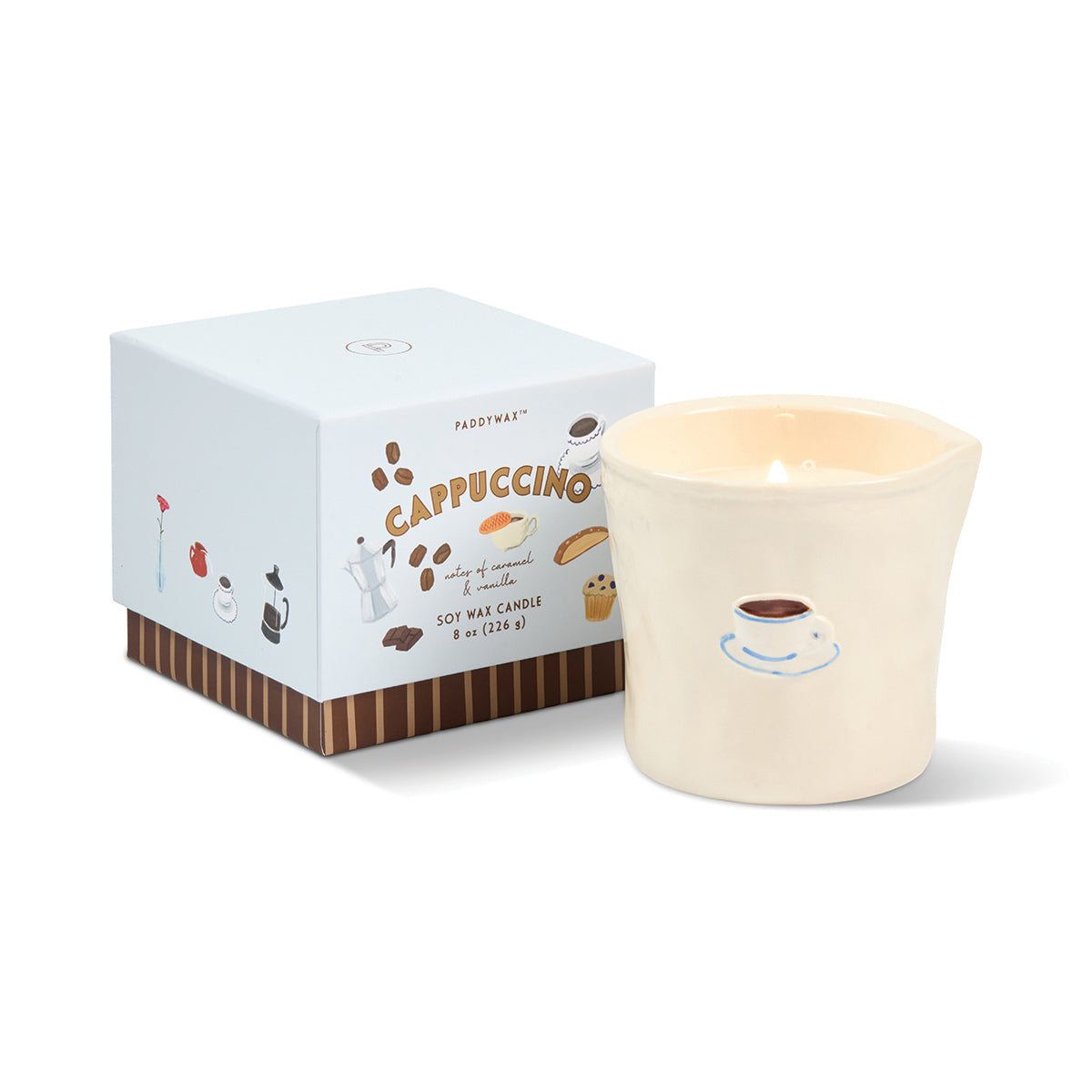 Bistro Candle Cappuccino 8oz