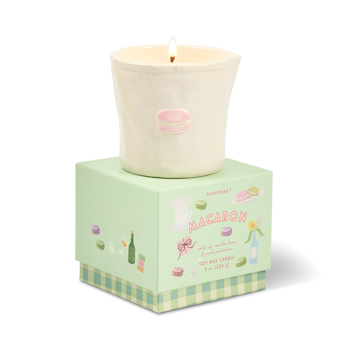 Bistro Candle Macaron 8oz