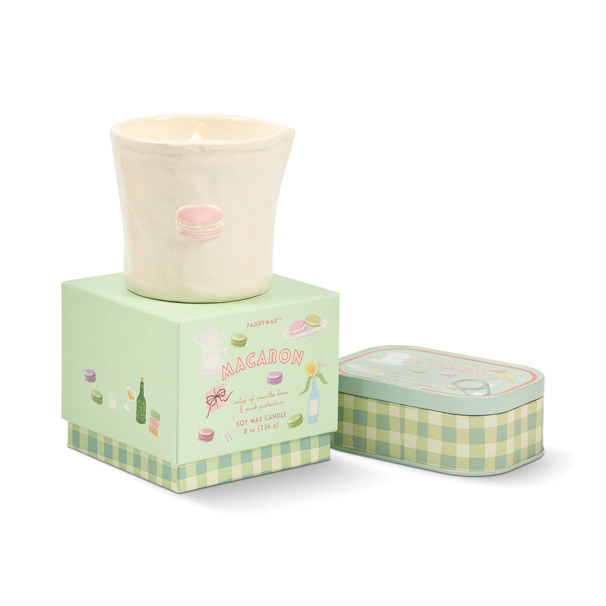 Bistro Candle Macaron 8oz