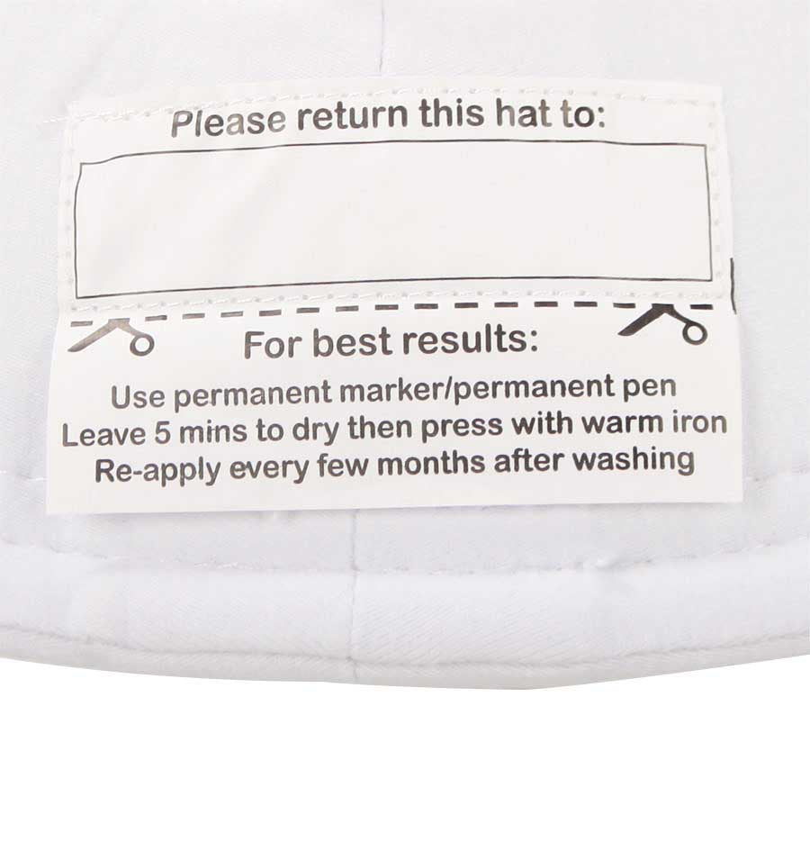 Ponytail Bucket Sun Hat White