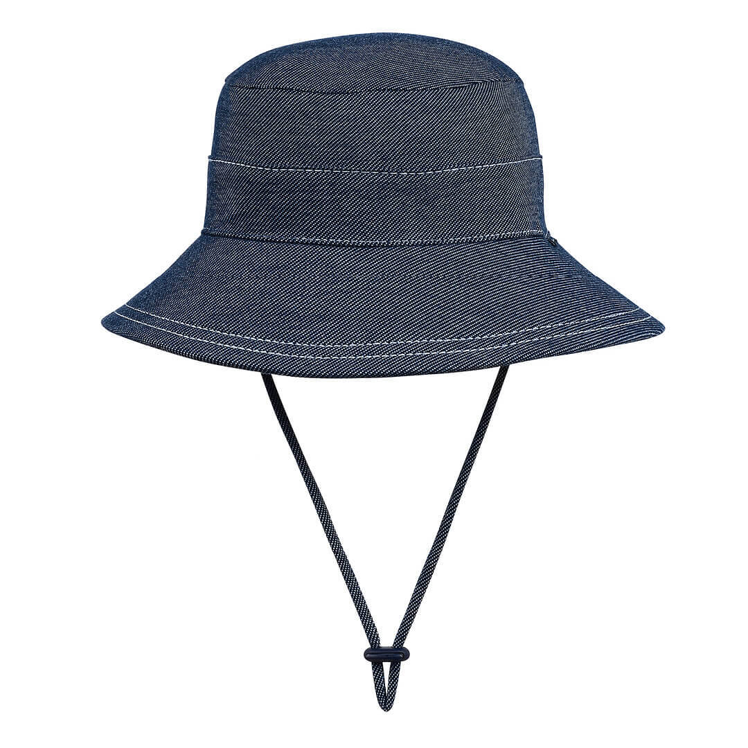 Classic Bucket Sun Hat Denim