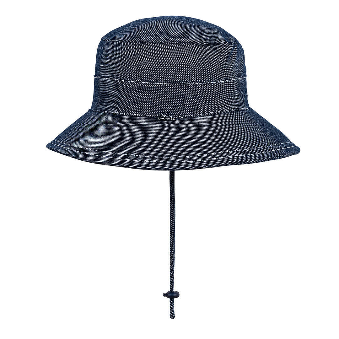 Classic Bucket Sun Hat Denim