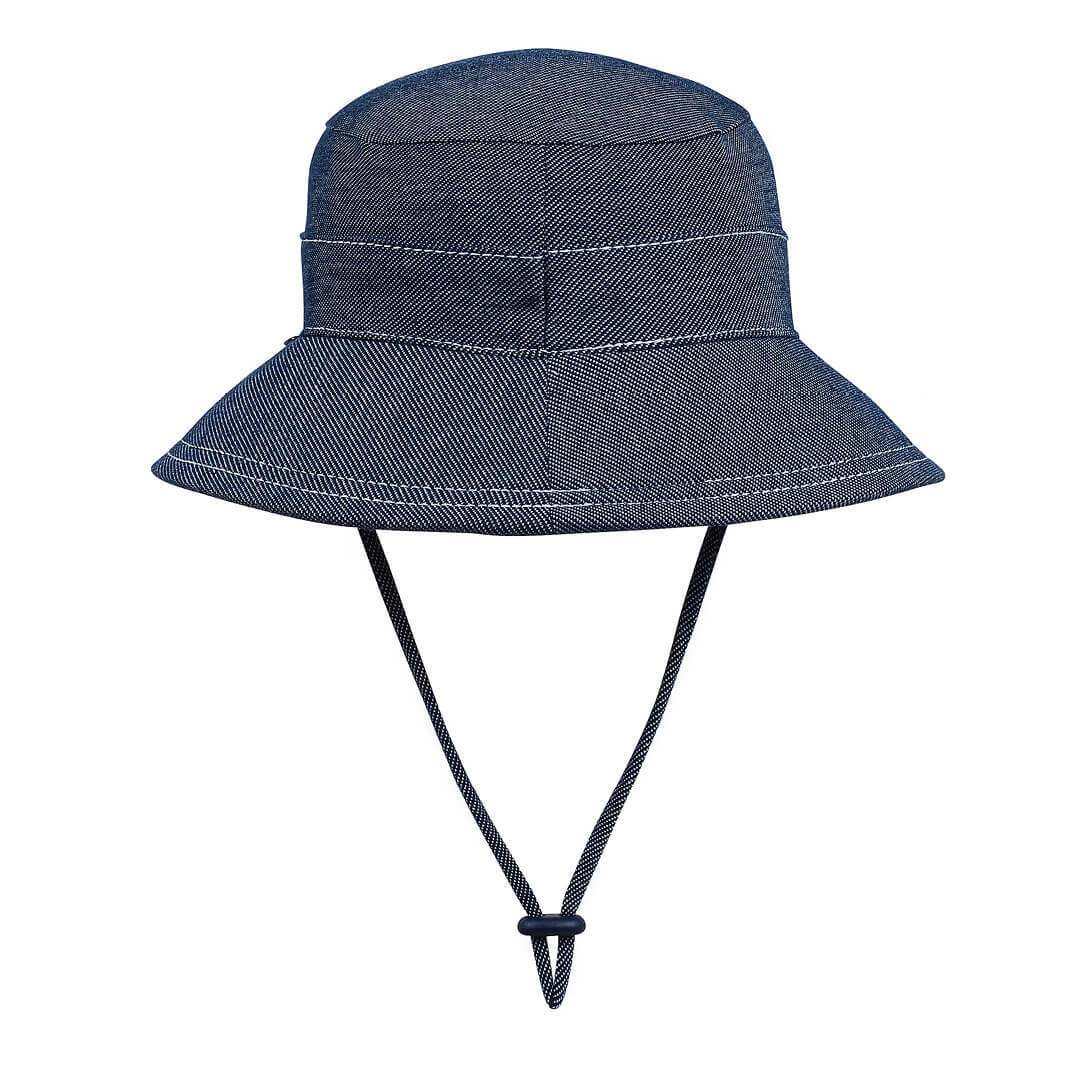 Classic Bucket Sun Hat Denim
