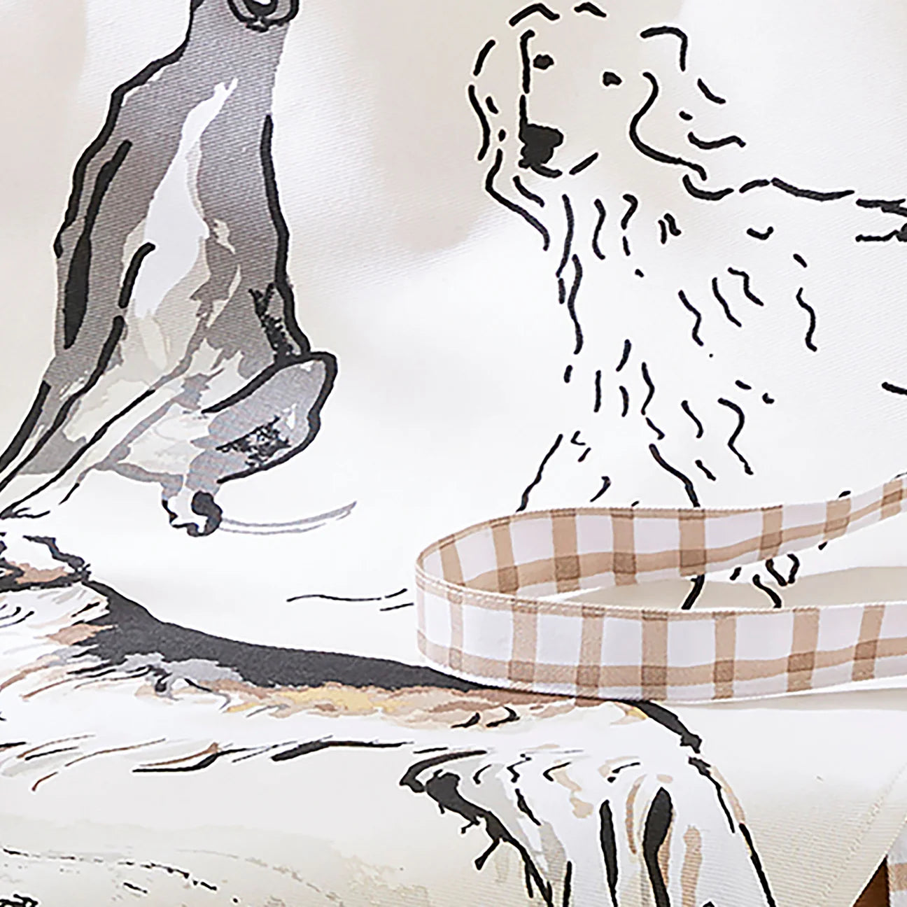 Country Dogs Cotton Apron