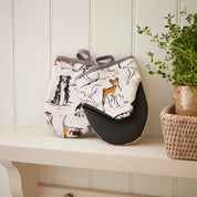 Country Dogs Microwave Mitts Set Of 2