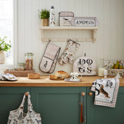 Country Dogs Microwave Mitts Set Of 2