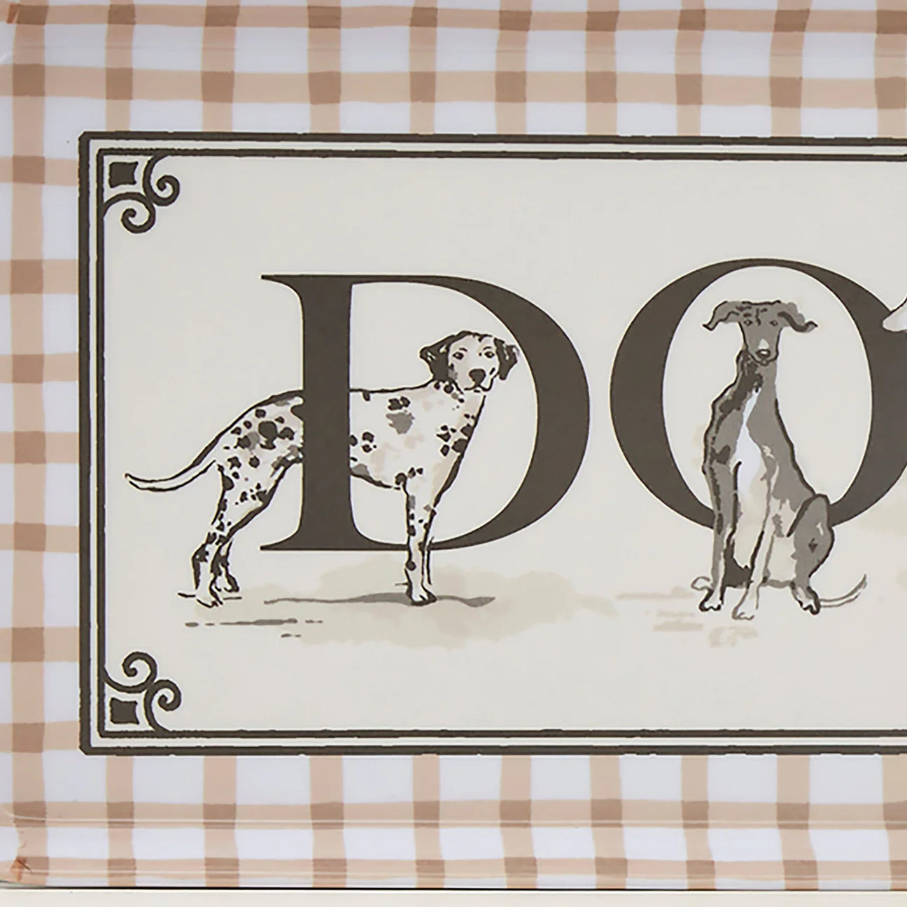 Country Dogs Small Tray