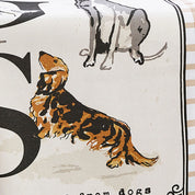 Country Dogs Cotton Tea Towel