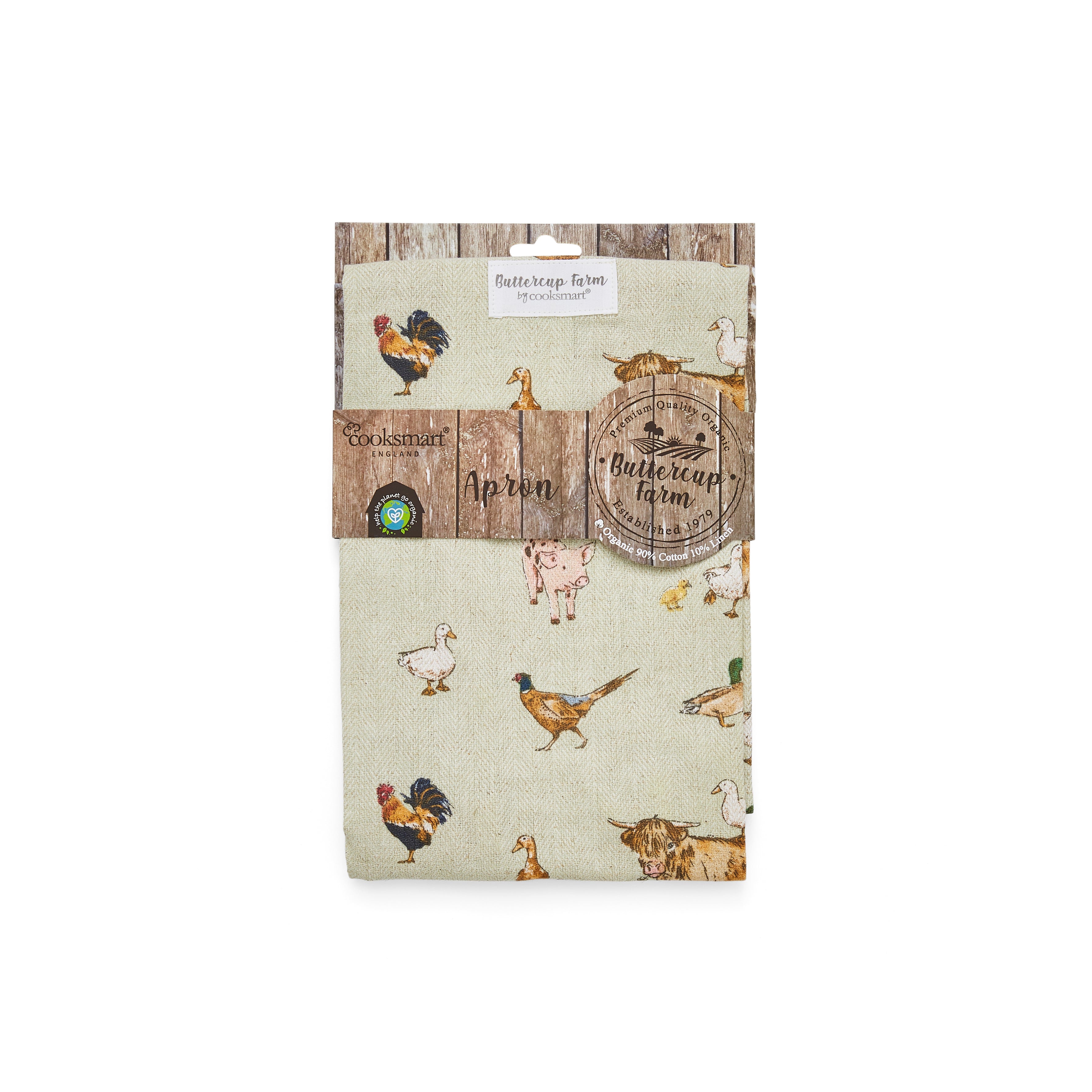 Organic Cotton Blend Apron Buttercup Farm