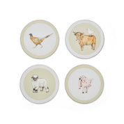 Set Of 4 Coasters Buttercup Farm