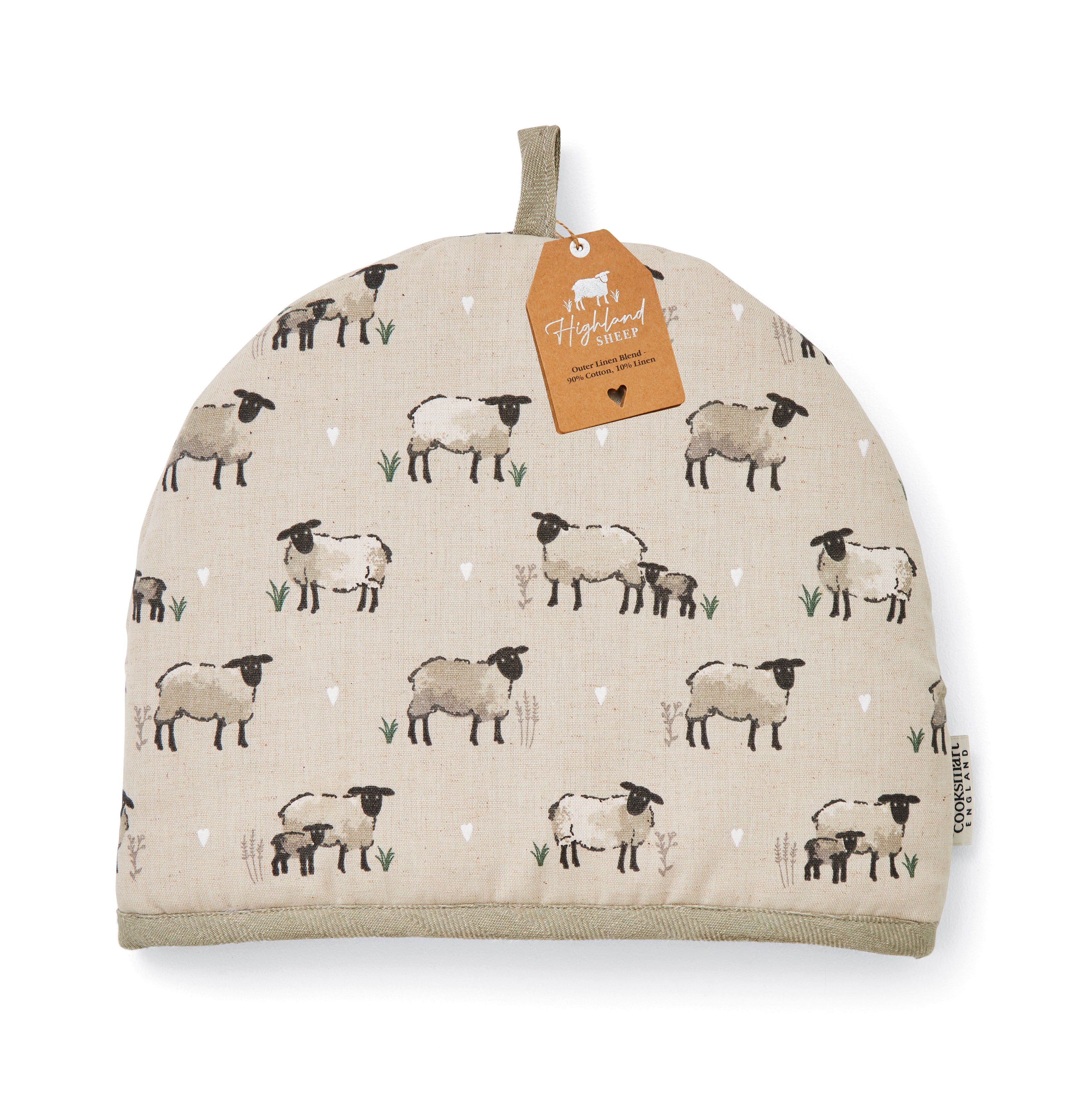 Linen Blend Tea Cosy Highland Sheep