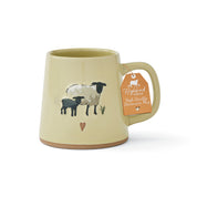 Reverse Conical Mug Highland Sheep Sage