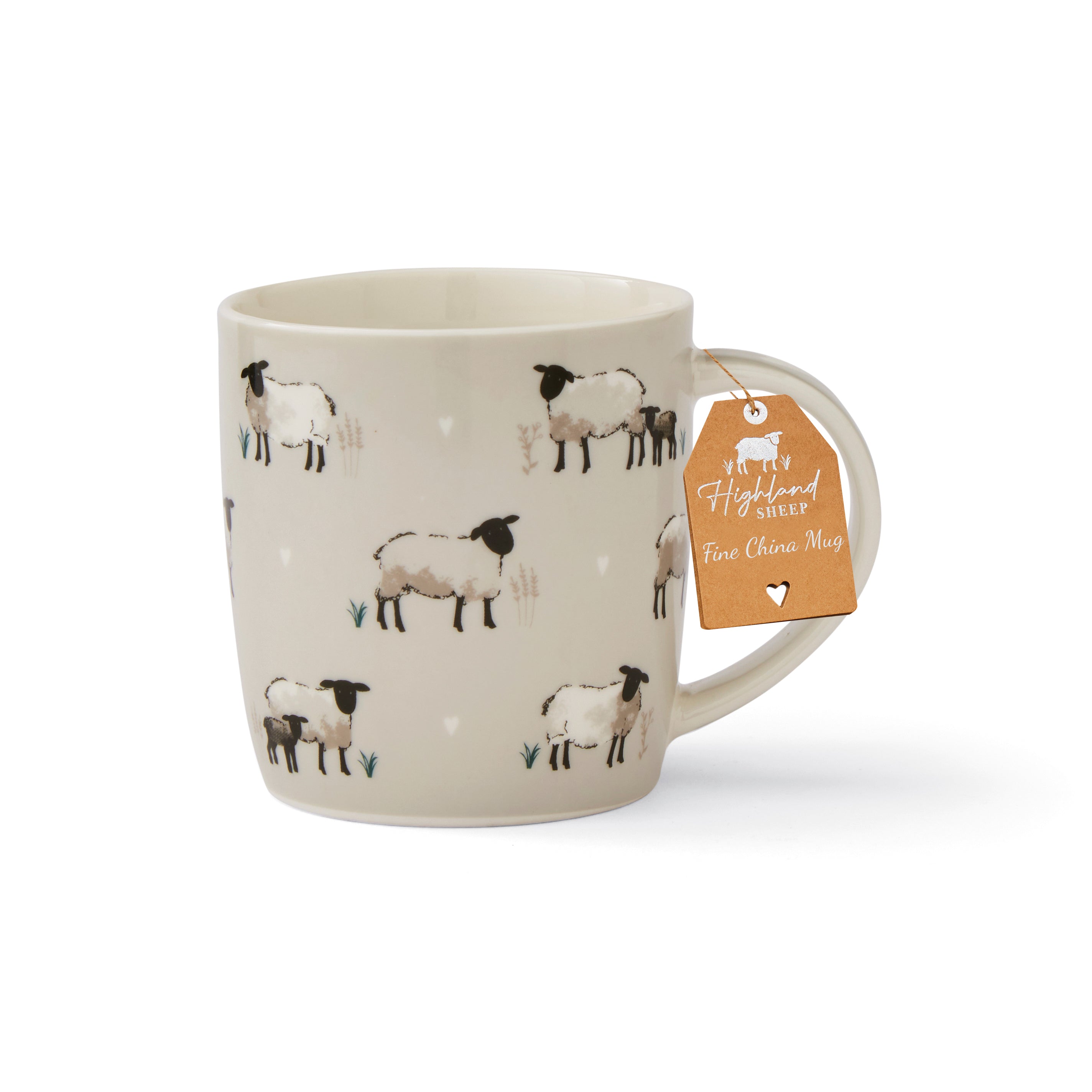 Barrel Mug Highland Sheep