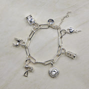 Chunky Paperclip Bracelet Silver