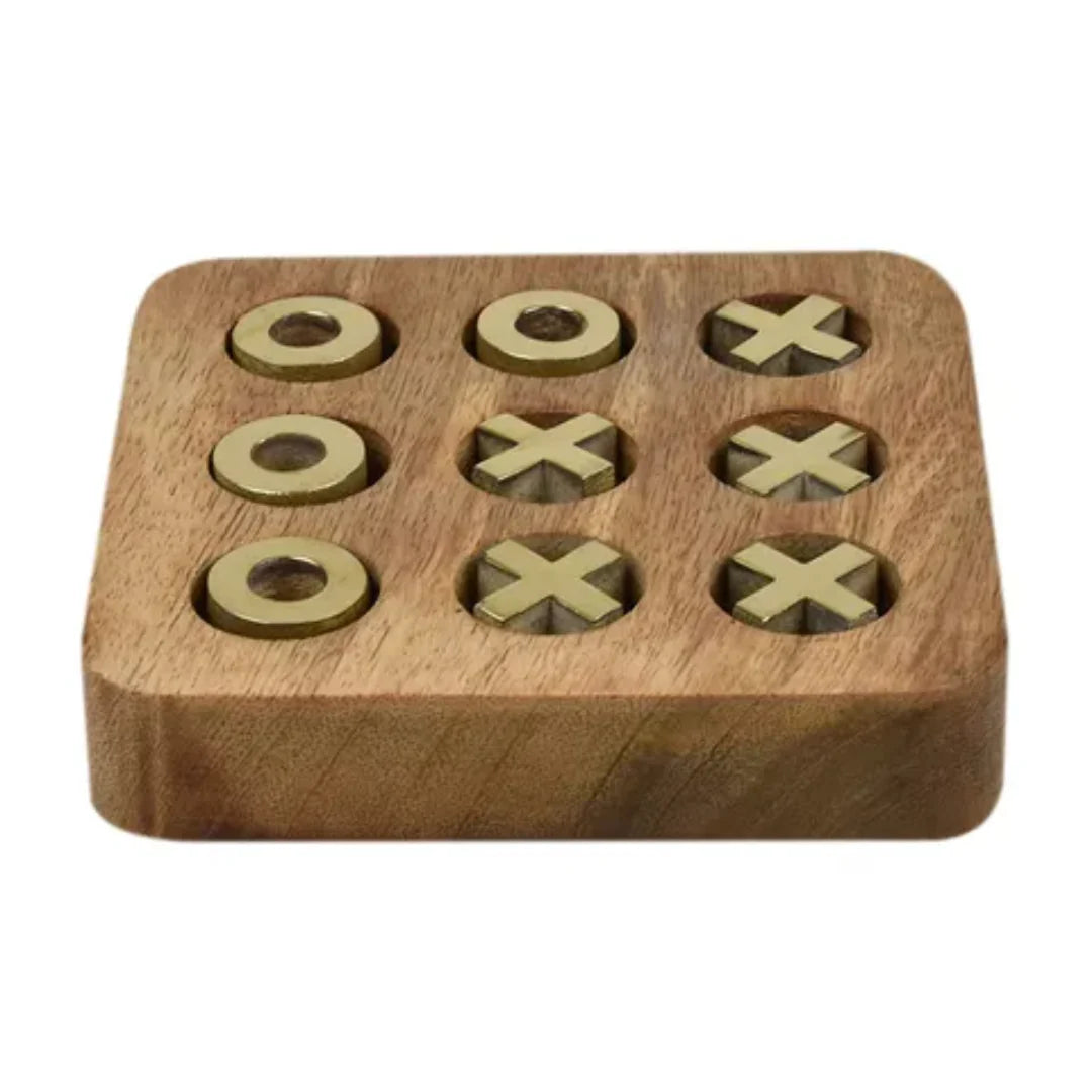 Noughts & Crosses Natural Gold