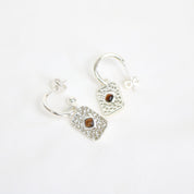 Courage Earrings Silver