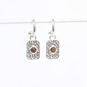 Courage Earrings Silver