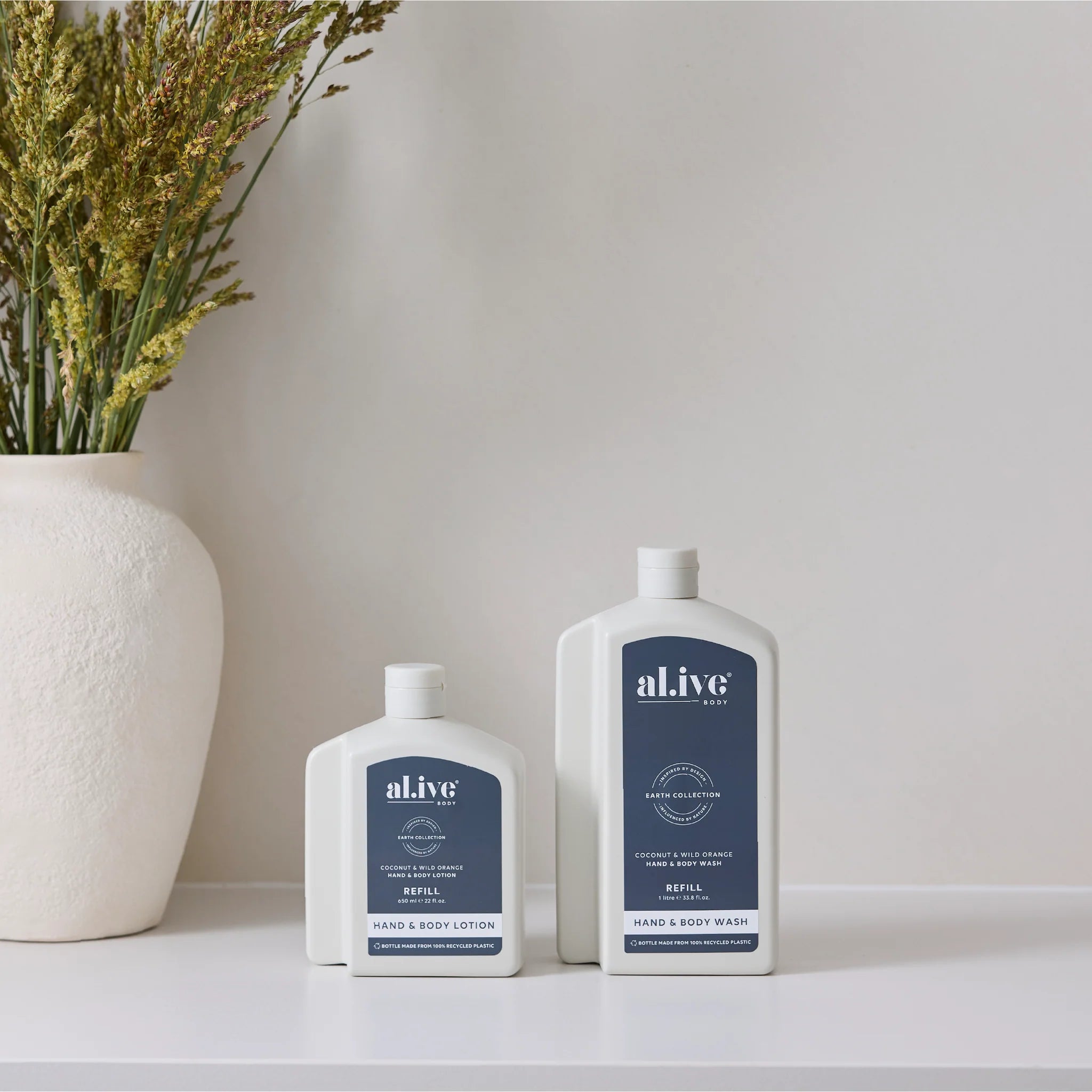 650ml Lotion Refill Coconut & Wild Orange