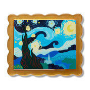 Van Gogh Simplified Mini Brooch