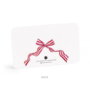 Little Notes Red Ribbon Candy