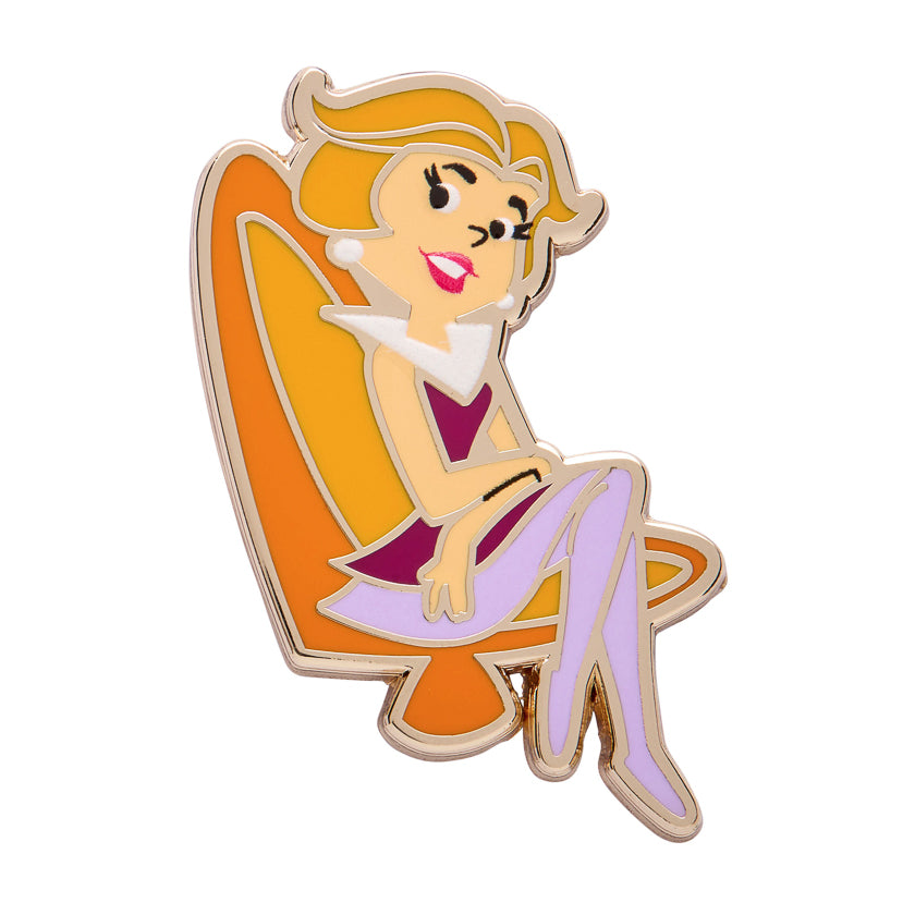 Jane Jetson Enamel Pin