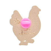 Clara the Chicken Enamel Pin