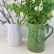 Mode Ceramic Lily Jug White